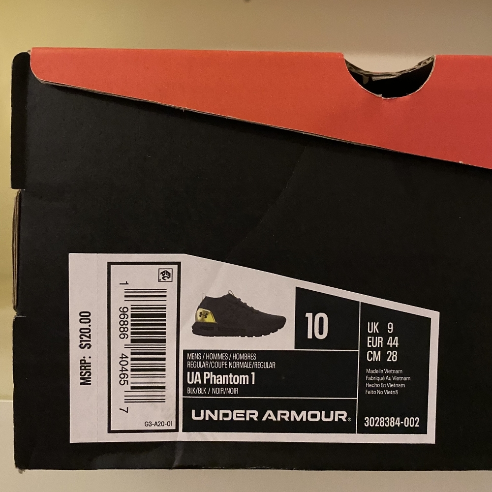 UNDER ARMOUR | Men's Phantom 1 Sneakers | Size 10 - Picture 6 of 12